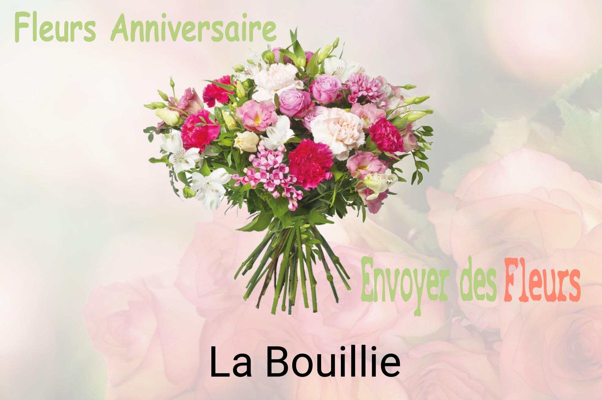 Bouquet de fleurs d’anniversaire livré à La Bouillie