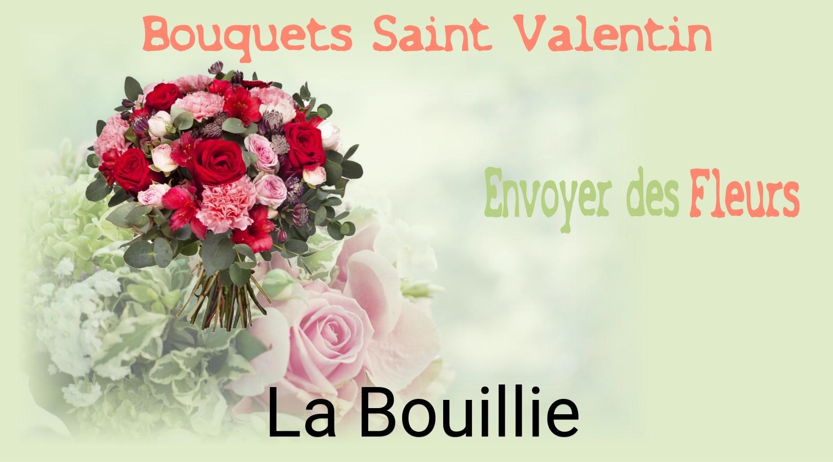 Roses de Saint-Valentin livrées à La Bouillie